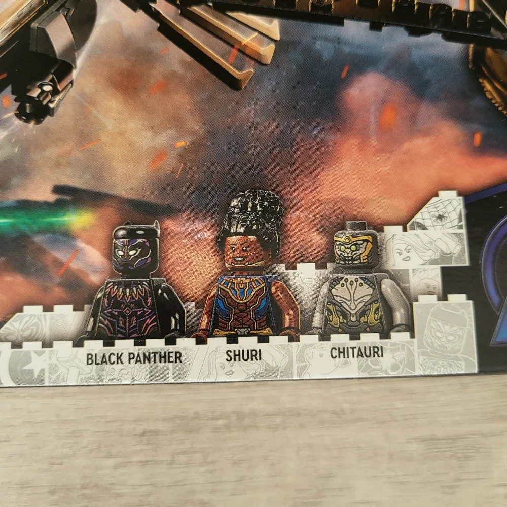 LEGO Marvel Black Panther Dragon Flyer 76186 Building Kit Toy Ages‎ 8+ Retired
